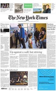 International New York Times - 10 August 2019