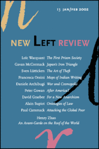 New Left Review - 2002, Six Issues (13-18)  