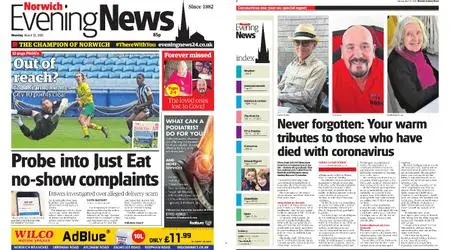 Norwich Evening News – March 15, 2021