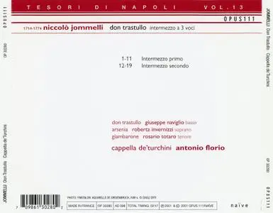 Antonio Florio, Capella de' Turchini - Niccolò Jommelli: Don Trastullo (2001)