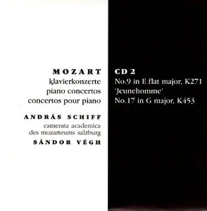 Andras Schiff - Mozart Piano Concertos: 9 CD Box Set (1995)