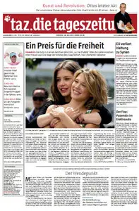 Tageszeitung TAZ vom 28 Mai 2013