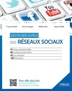 Les fiches outils des réseaux sociaux : 91 fiches opérationnelles - 80 conseils personnalisés - 43 cas pratiques...
