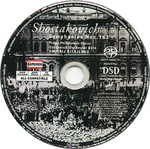 Shostakovich - Gurzenich-Orchester Köln / Kitajenko - Symphonies Vol. 1 (2005) {Hybrid-SACD // ISO & HiRes FLAC} 