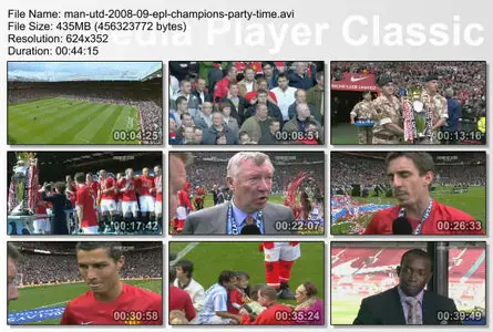 Manchester United - Complete Post-Match Celebration and Presentation