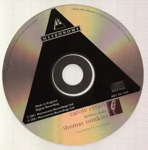 Thomas Tomkins - Barafostus Dreame - Carole Cerasi (2001) {Metronome MET CD 1049}