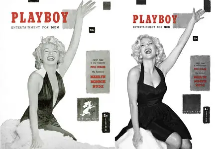 Audrey Aleen Allen Recreates Marilyn's Iconic Playboy Cover