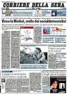 Il Corriere della Sera (28-09-09)