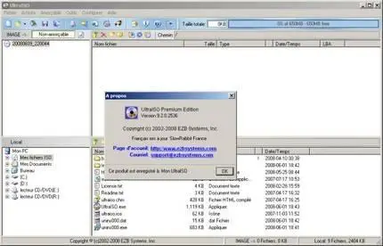 UltraISO 9.2.0 French