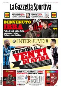 La Gazzetta dello Sport Roma – 05 gennaio 2020