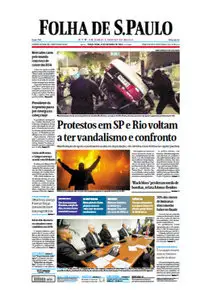 Jornal Folha de São Paulo - 8 de outubro de 2013 - Terça