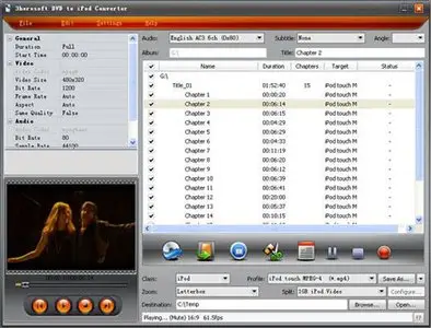 3herosoft DVD to iPod Converter 3.5.6.1022