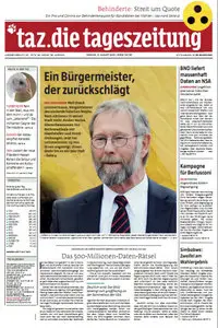 Tageszeitung TAZ vom 05 August  2013