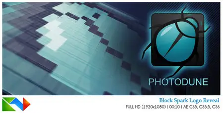 Block Spark Logo Reveal - Project for After Effects (VideoHive)