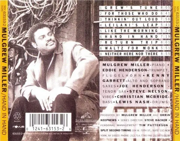 Mulgrew Miller - Hand In Hand (1993) {Novus}