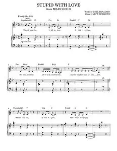 Mean girls - stupid with love – Misc Soundtrack (Piano Vocal)