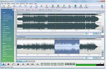 WavePad Sound Editor Master's Edition 6.02 Portable