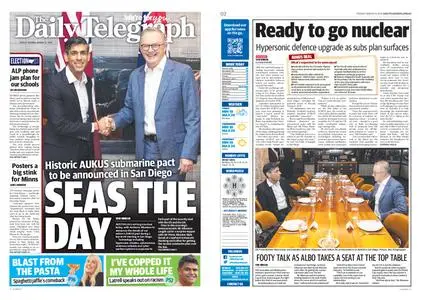 The Daily Telegraph (Sydney) – March 14, 2023