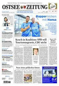 Ostsee Zeitung Rostock - 25. August 2018