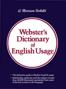 Webster's Dictionary of English Usage (repost)