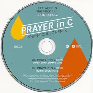 Lilly Wood & The Prick and Robin Schulz- Prayer In C (Europe CD single) (2014) {Tonspiel/Warner Music Central Europe}