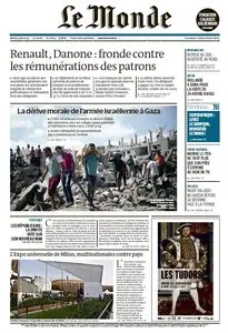 Le Monde du Mardi 5 Mai 2015