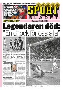 Sportbladet – 26 juli 2023
