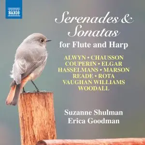 Suzanne Shulman & Erica Goodman - Serenades & Sonatas for Flute and Harp (2018) [Official Digital Download 24/96]