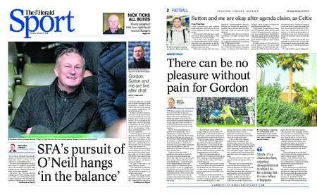 The Herald Sport (Scotland) – January 08, 2018