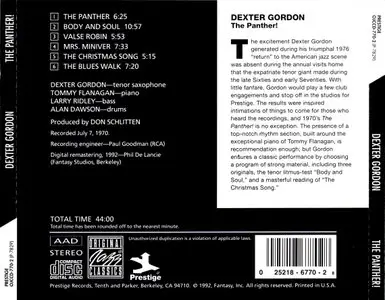 Dexter Gordon - The Panther! (1992)