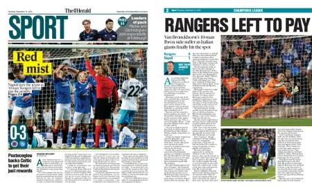 The Herald Sport (Scotland) – September 15, 2022