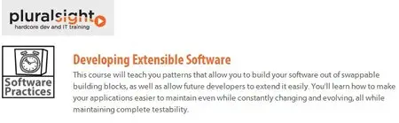 Pluralsight - Developing Extensible Software