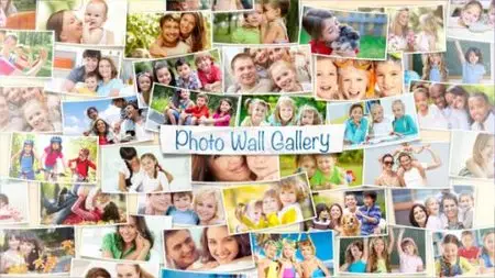 Photo Wall Gallery - After Effects Project (Videohive)