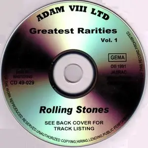 The Rolling Stones - Greatest Rarities Vol. 1 & 2 (1991) {Adam VII Ltd.} **[RE-UP]**