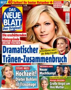 Das Neue Blatt – 26. September 2018
