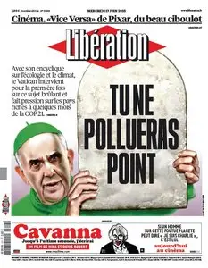 Libération du Mercredi 17 Juin 2015
