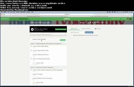 Udemy - Motion Typography from Scratch