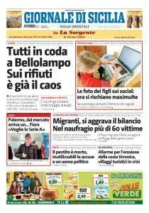 Giornale di Sicilia Sicilia Orientale - 9 Gennaio 2018