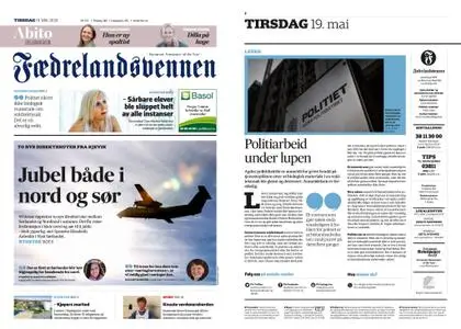 Fædrelandsvennen – 19. mai 2020