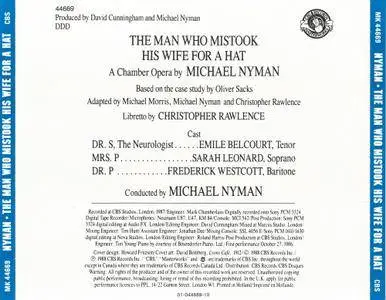 Michael Nyman - The Man Who Mistook His Wife For A Hat (1988)