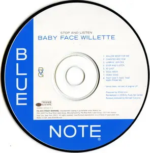 Baby Face Willette - Stop and Listen (1961) {RVG Edition 2009}