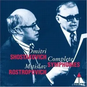 Mstislav Rostropovich‎ - Shostakovich: Complete Symphonies (1998) (12CDs Box Set)