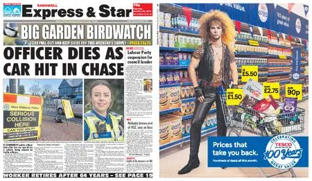 Express and Star Sandwell Edition – January 24, 2019