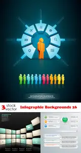 Vectors - Infographic Backgrounds 26