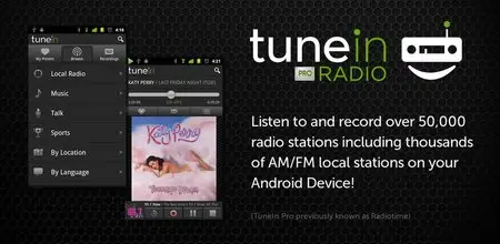 TuneIn Radio Pro v7.5