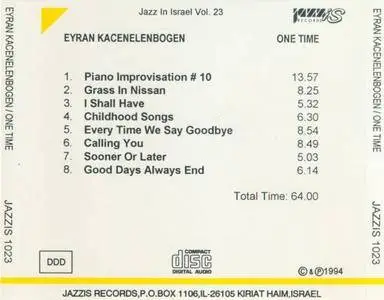 Eyran Kacenelenbogen - One Time (1994) {Jazzis}