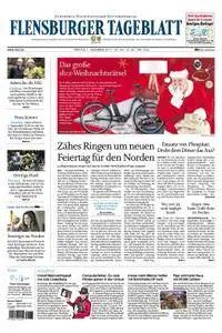 Flensburger Tageblatt - 01. Dezember 2017