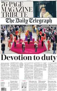 The Daily Telegraph - 17 September 2022
