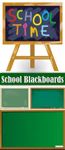 School Blackboards Vector