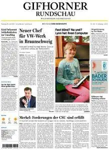 Gifhorner Rundschau - Wolfsburger Nachrichten - 30. Juni 2018